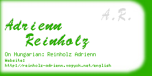 adrienn reinholz business card